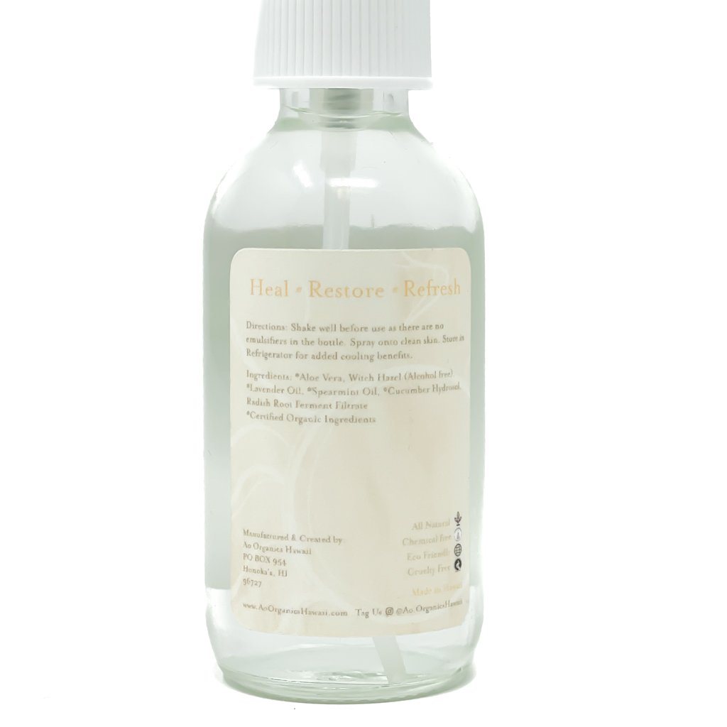 AO Organics After Sun Spray Sunscreen Ao Organics | Big Island, HI