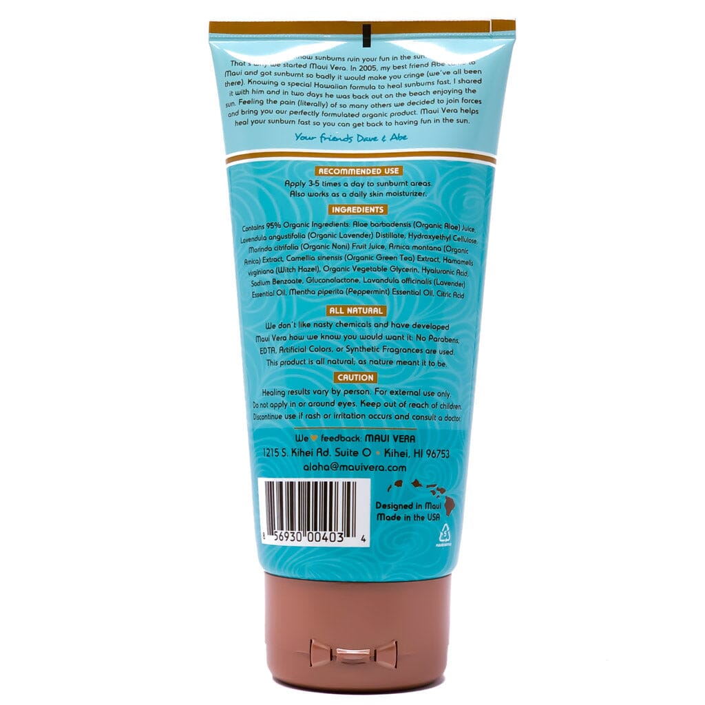 Maui Vera Healing Gel Aloe Maui Vera | Maui, HI 
