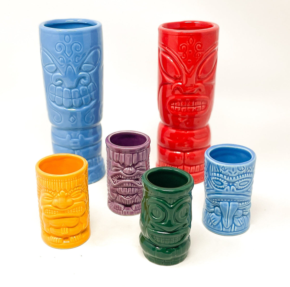 Tiki Shot Glass Cups Maverick Events | Maui, HI 