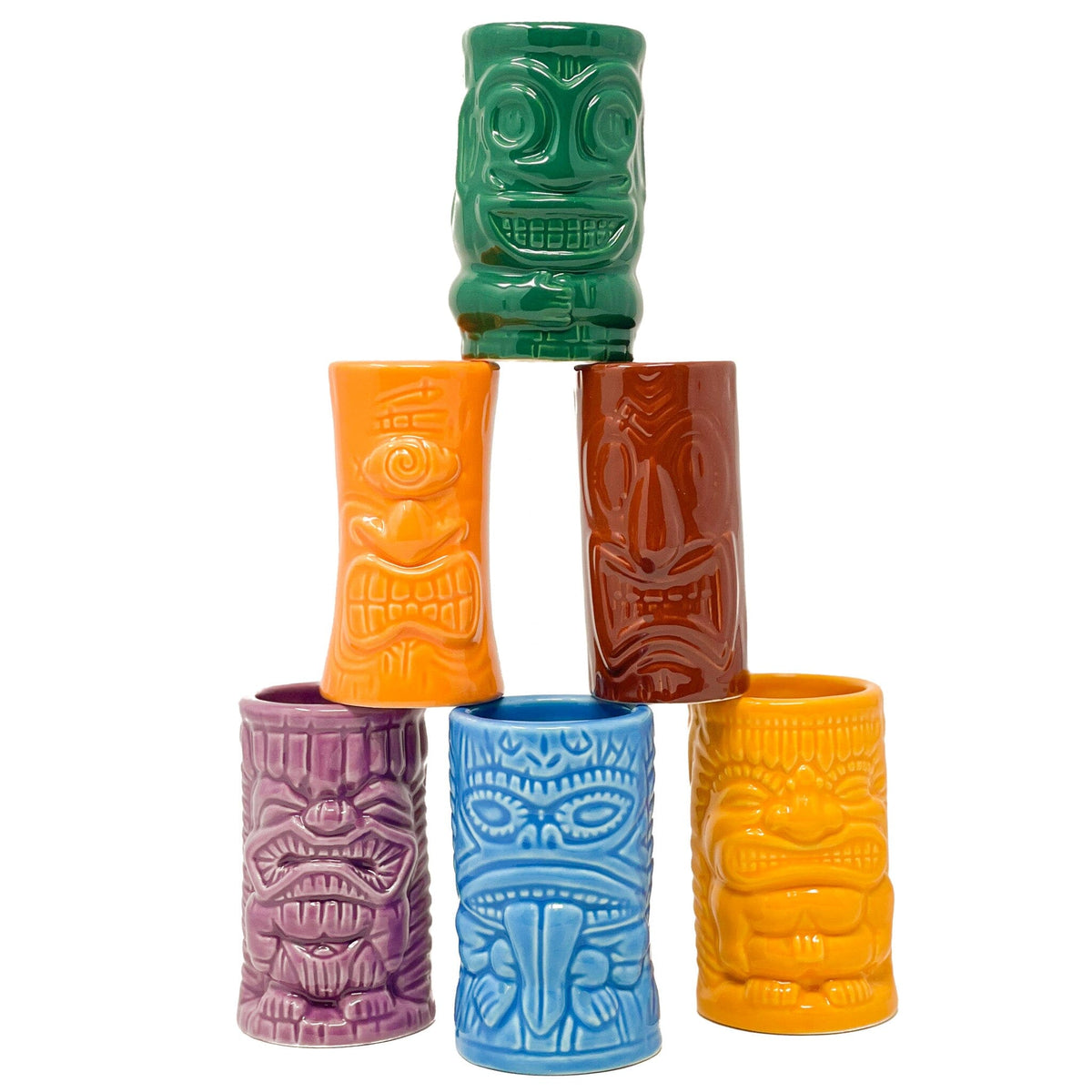 Tiki Shot Glass Cups Maverick Events | Maui, HI 