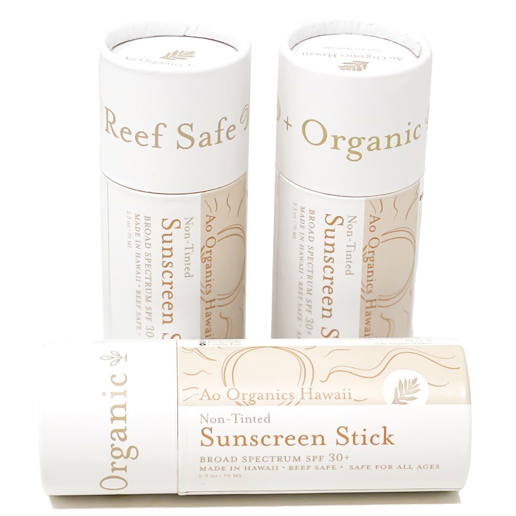 Sunscreen Stick, Reef-Safe! Sunscreen Ao Organics | Big Island, HI 