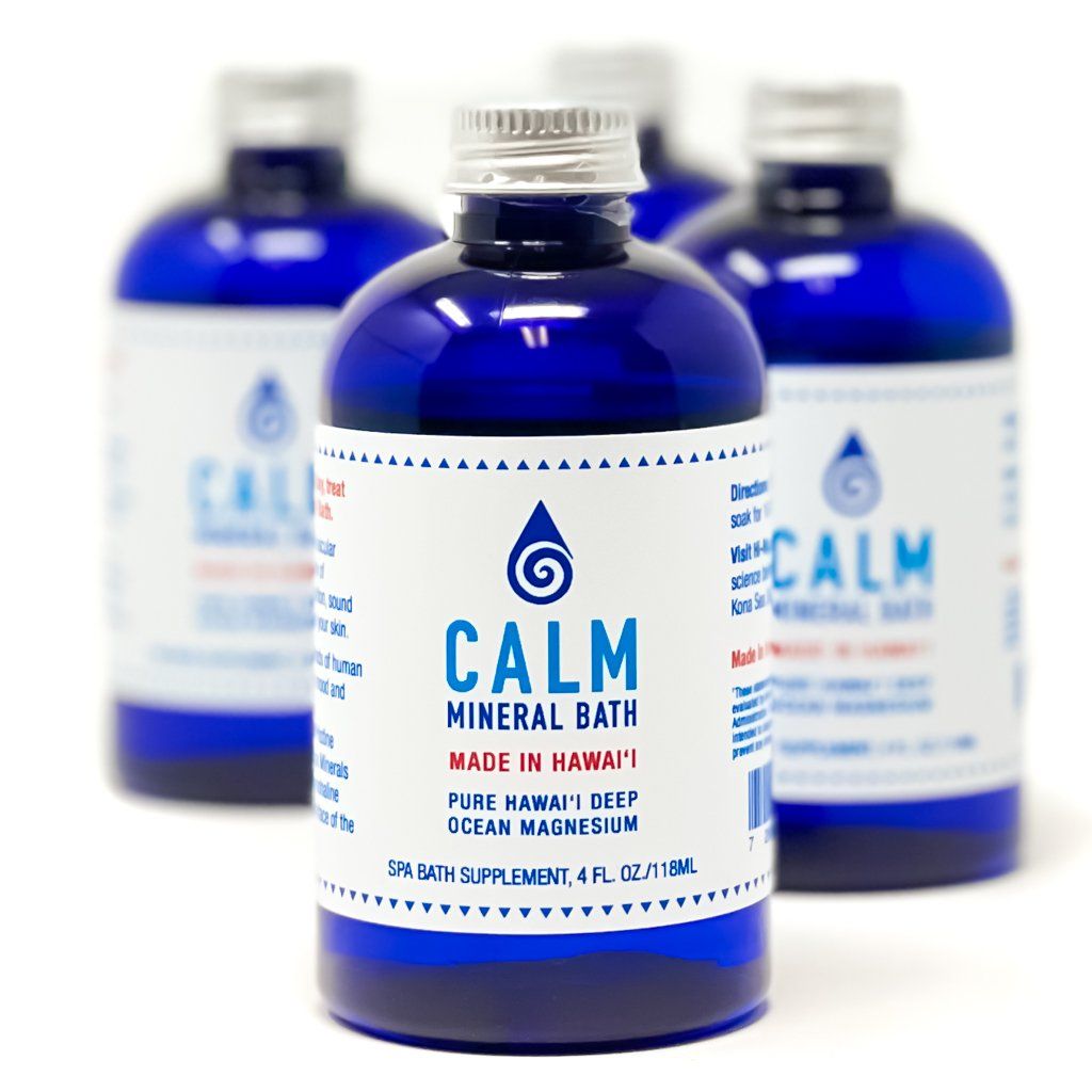 Calm, Mineral Bath Salts Bath Salts Sea Salts of Hawaii | Kona, Hawaii 