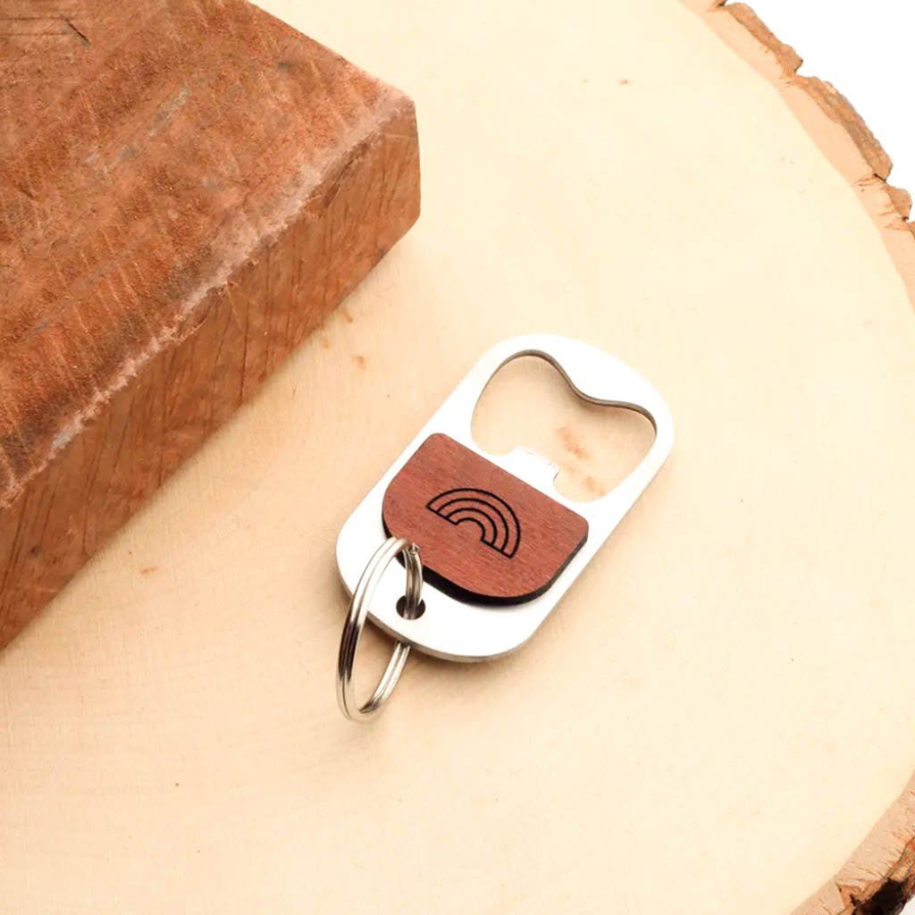 Keychain Bottle Opener Bottle Opener Moku | Maui, HI Rainbow 