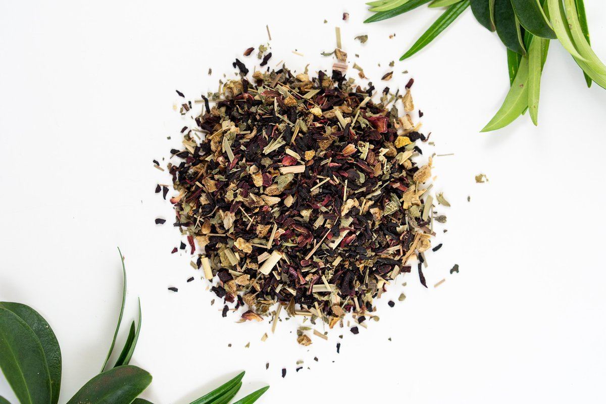 Lani Organic Hibiscus &amp; Citrus Tea (Caffeine Free) Tea Pono Infusions | Maui, HI 