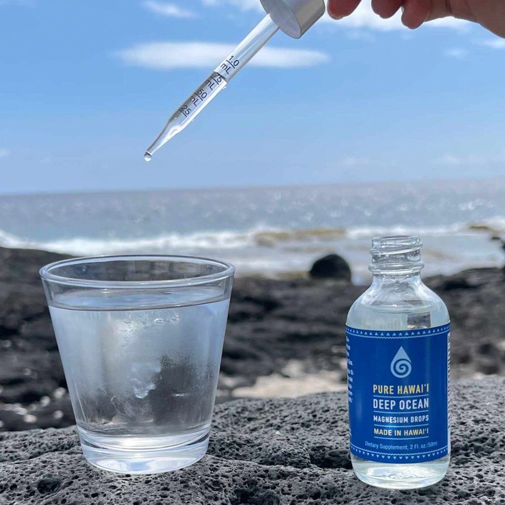 DEEP OCEAN MAGNESIUM MINERAL WATER DROPS Aloha Boxed Hawai&#39;i 