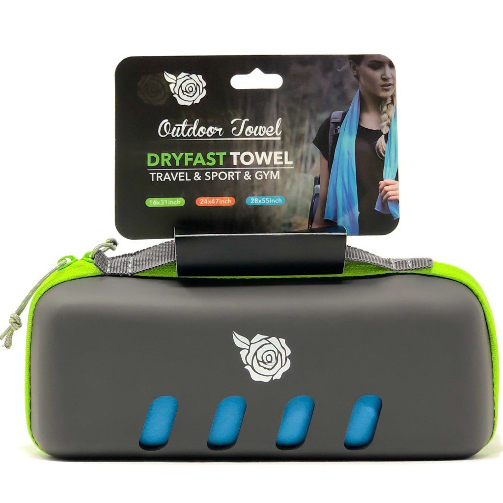 Microfiber Beach Towel Beach Towel Maverick Events | Maui, HI Vibrant BLUE 