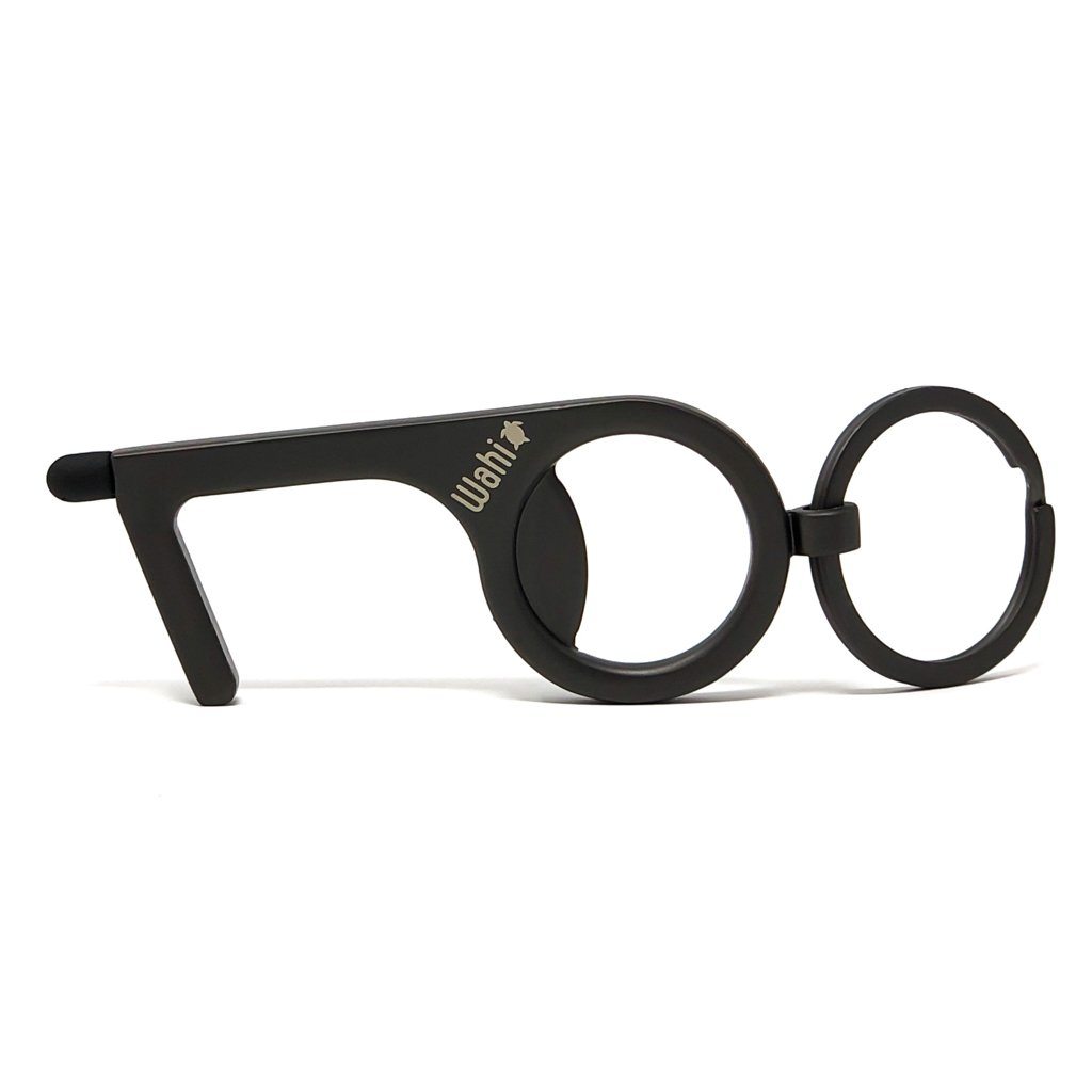 No Touch Keychain Tool Keychain Wahi Hawaii | Maui, HI Smoke 