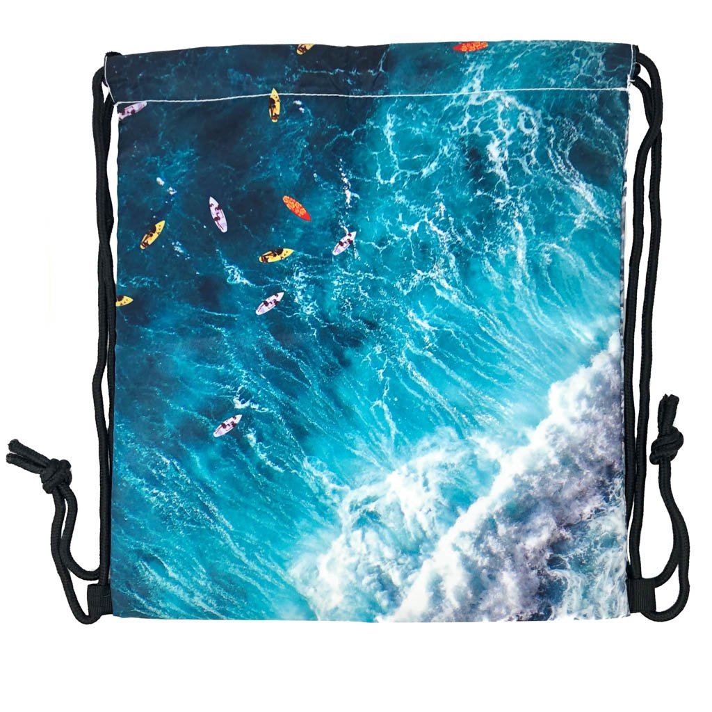 Maui No Ka Oi Drawstring Wet/Dry Bag Bags Maverick Events | Maui, HI Ocean Hawaiian 