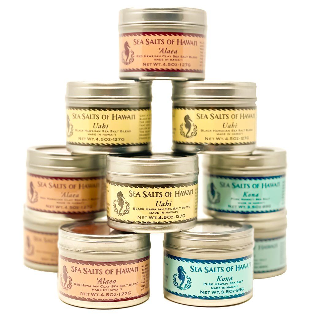 100% Hawaiian Gourmet Sea Salt Salt Sea Salts of Hawaii | Kona, Hawaii 