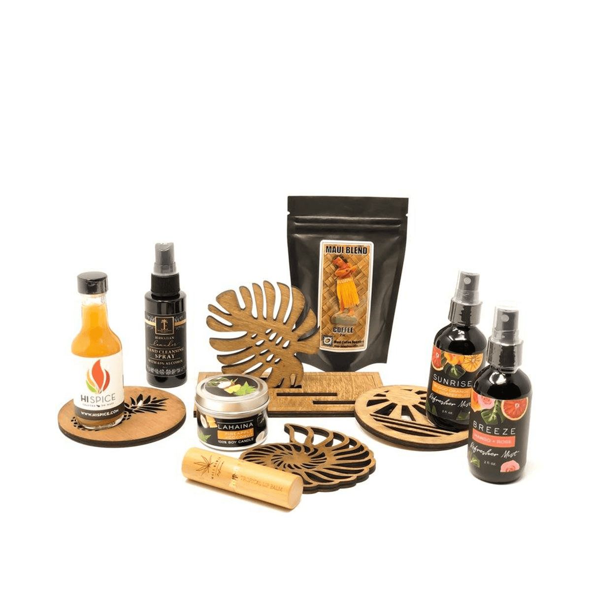 Tropical Coaster Set Coaster Maverick Events | Maui, HI 