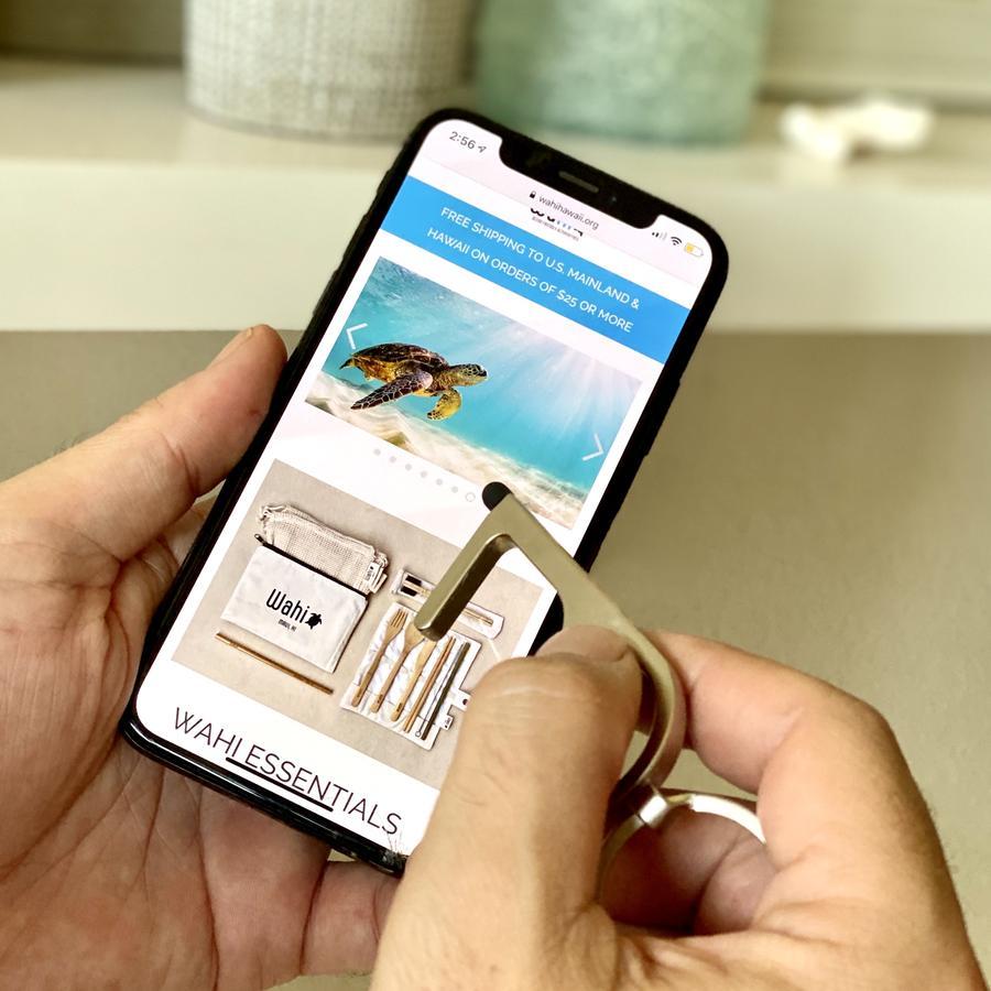 No Touch Keychain Tool Keychain Wahi Hawaii | Maui, HI 