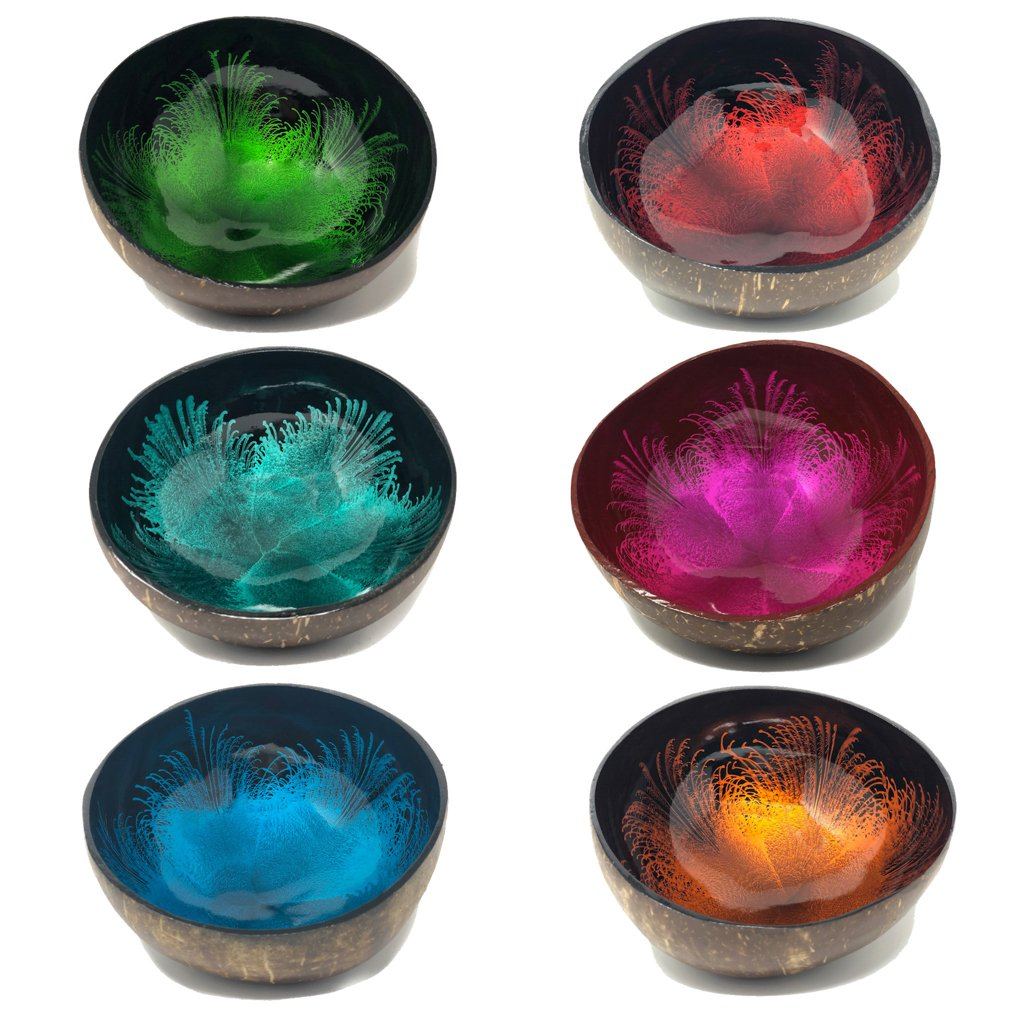 Handcrafted Artisan Coconut Bowls Bowls Maverick Events | Maui, HI 