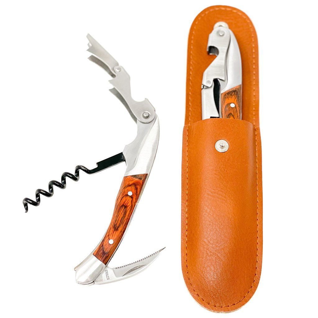 Double-Hinged Waiter’s Corkscrew Bottle Opener Maverick Events | Maui, HI 